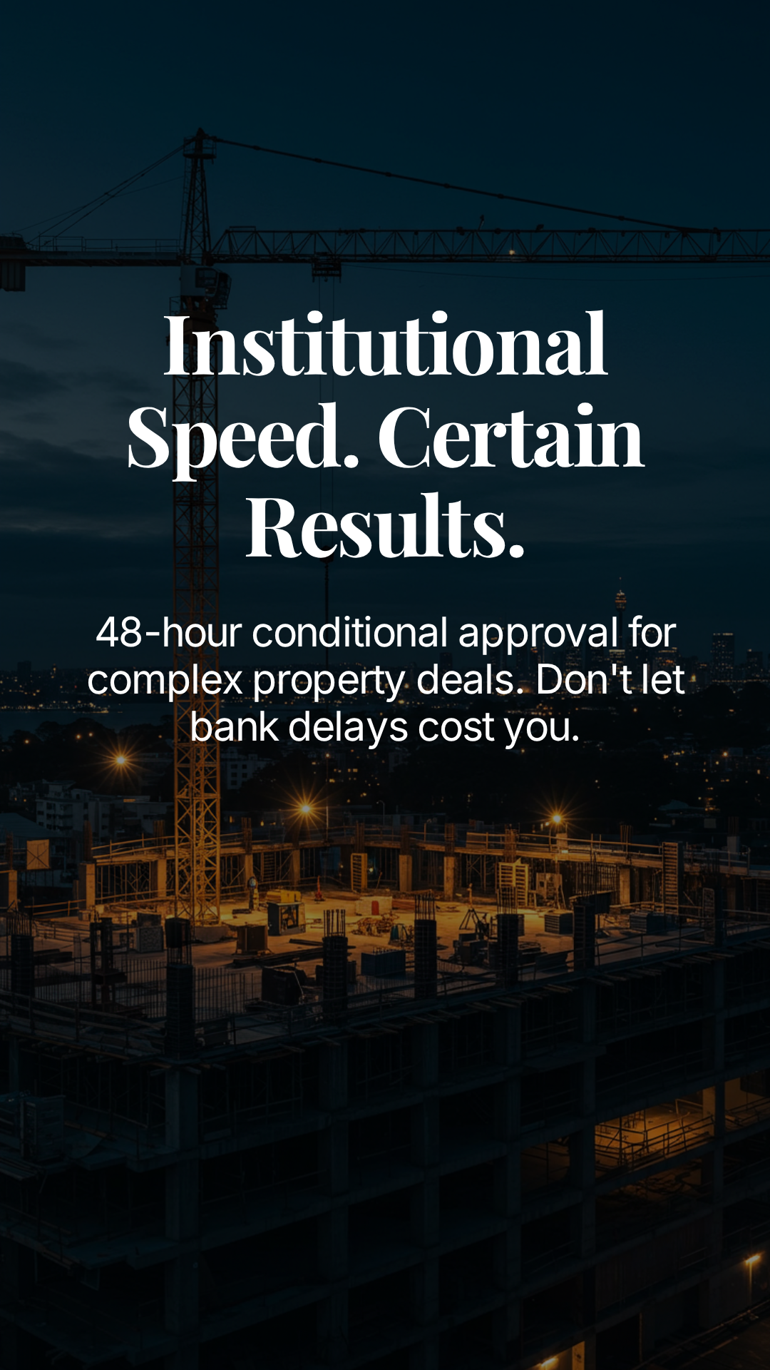 Commercial property finance fast approval